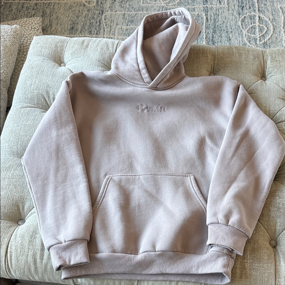 Comfrt‎ Men's L Casual Hoodie - Light Gray